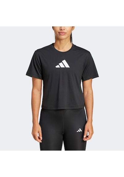 Adidas Train Essentials Big Logo Pernce Kadın Siyah Antrenman T-shirt Jg8614 SIYAH