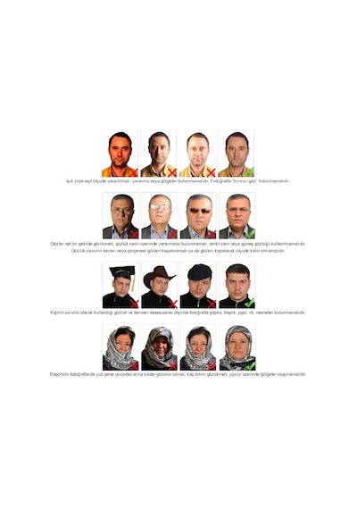 Vesikalık & Biometrik Fotoğraf 24 Adet