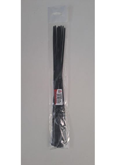 Leva Kablo Bağı 30 Cm 3,6 X 300 10 Lu Paket - Siyah