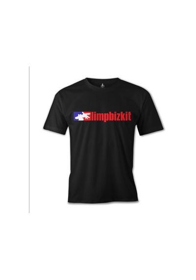 Limpbizkit - Logo Siyah Erkek Tshirt