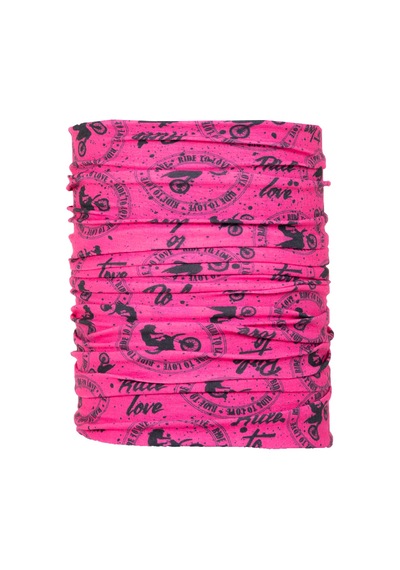 Ride To Love Magenta Pembe Bandana & Boyunluk