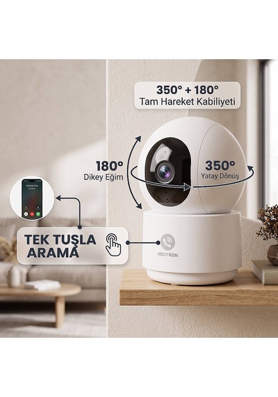 Neutron Ntl-ıp15-3mp Akıllı Ev Kamerası