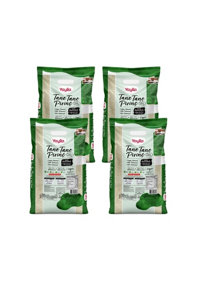Yayla Tane Tane Pirinç 5 Kg X4