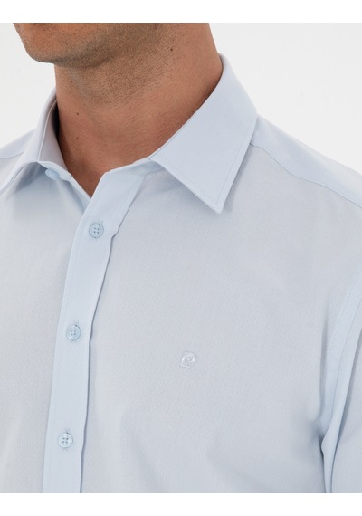 Pierre Cardin Erkek Açık Mavi Gömlek Desenli 50312180-vr003 Açik Mavi