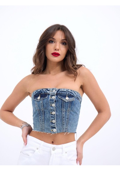 Soonaksesuar 6285 Kot Bluz-mavi Mavi