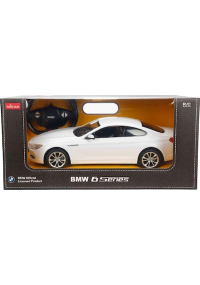 1:14 Uzaktan Kumandalı Araba Bmw 6 Serisi 2.4 Ghz Işıklı Beyaz Beyaz