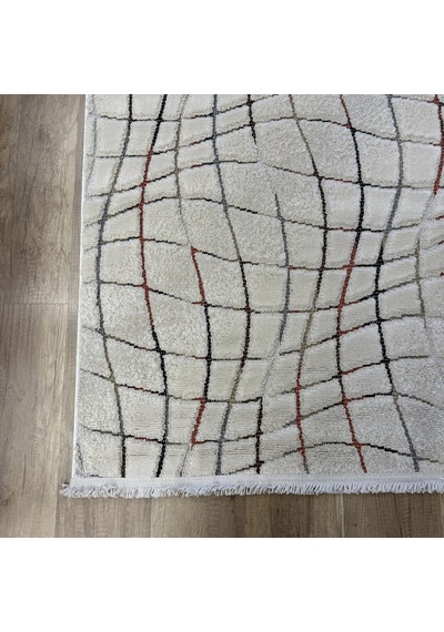 Luxess Halı Sunset 1171 Bej Modern Yumuşak Makine Halısı Çok Renkli