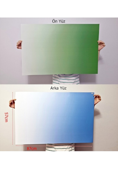 Ürün , Yemek , Reklam Vb. Çekimleri İçin 57x87cm Çift Taraflı Backdrop Fotograf Zemini Fonu Dg03