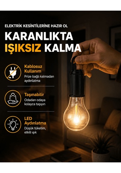 Dış Mekan Kullanımına Uygun Led Lamba A