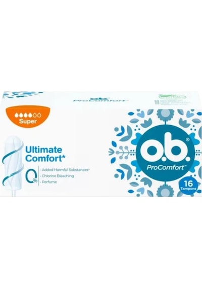 O.b Pro Comfort Süper Tampon 32 Adet