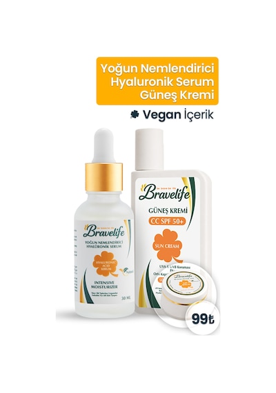 Yoğun Nemlendirici Aloe Vera Aydınlatıcı Eşitleyici Panthenol B5 Vitamin Hyaluronic Asit-güneş Kremi