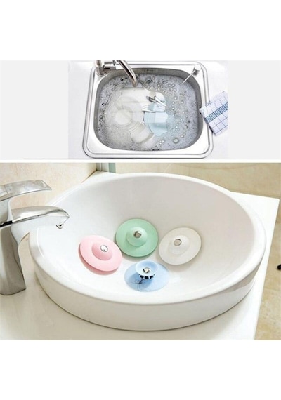LeoShop Silikon Malzeme Banyo Mutfak Gider Tıpa
