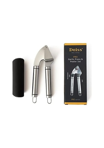 Deiss Pro Elma Dilimleme & Tart Seti - Kesici, Wedger, Bölücü - Ergonomik Kaymaz Ve Kulp Keskin Paslanmaz Çelik Bıçaklar - Dayanıklı Yapı - Bulaşık Makinesi Güvenli