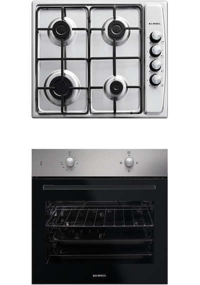 Kumtel B66-S2 - KO-410 BF Inox Ankastre Set