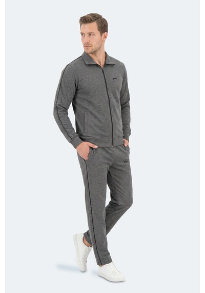 Slazenger Blowback Erkek Slim Fit Antrasit Eşofman Takımı