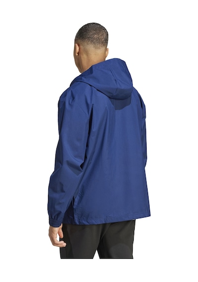 Adidas Ent22 Aw Jkt Erkek Futbol Antrenman Yağmurluk Ik4011 Mavi 001