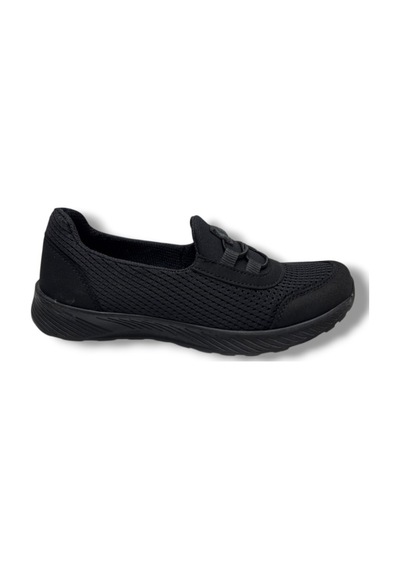 Black Sea 575-26 Anorak Slip On Anatomik Kadın Sneaker 36-40 Siyah