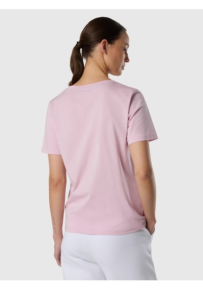 North Sails Kısa Kollu Kadın T-shirt-33527 Pembe