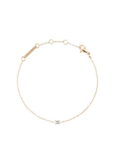 Mirelle Solitaire Bracelet Rose Gold Rose Gold