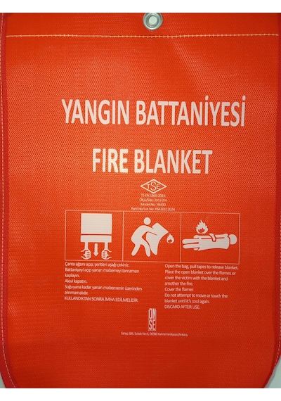 200 200 Yangın Battaniyesi