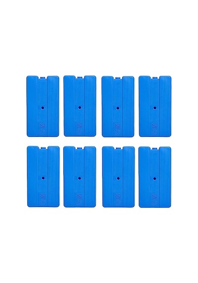 Ankanorm Buz Aküsü Buz Kasedi Ice Box 8nanli Set 370 Ml X 8, Ankanorm, Mavi Çok Renkli