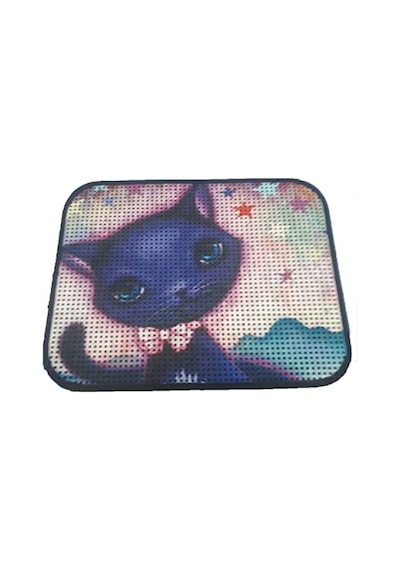 Kedi Tuvaleti Önü Paspası - 60 X 45 Cm Mavi 2li