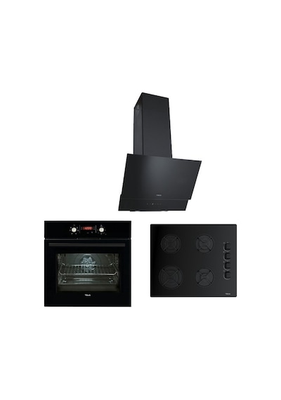 Teka Chef 5 Premium ATV 60 + GBE 64002 KBC + HAK 627 BK Siyah Ankastre Set