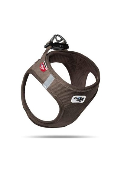 Curli Vest Göğüs tasması Cord Brown 3XS Kahverengi