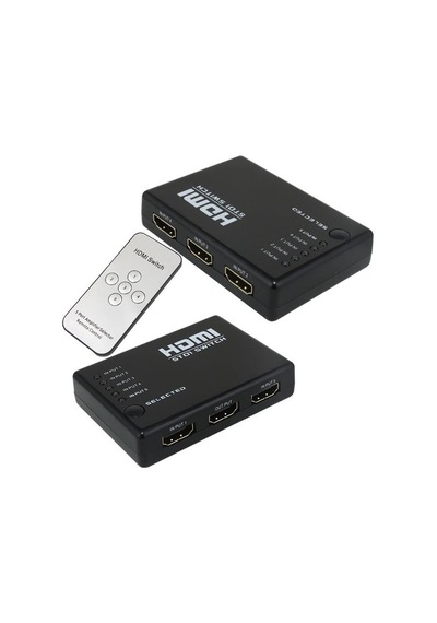 Powermaster Pm-8342 5 Giriş 1 Çıkış Hdmı 2.0 4k 60hz Switcher Toplayıcı Kumandalı