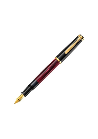 Pelikan M200 Marbled Red Dolma Kalem Çok Renkli