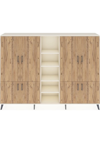 Arges Dolap 14 Raflı 8 Kapaklı 220x30x163 Aytaşı-çam/aytaşı Atlas Çam/aytası - Aytası Arges Dolap 14 Raflı 8 Kapaklı 220x30x163 Aytaşı-çam/aytaşı Atlas Çam/aytası - Aytası