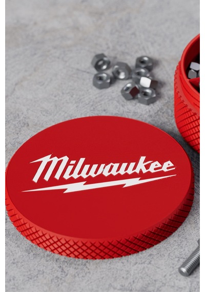 Milwaukee Logolu Vida Ve Somun Organizer Kutusu Çok Bölmeli Hırdavat Kutusu
