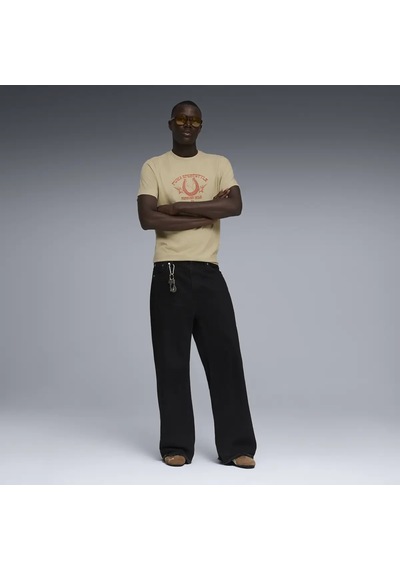 Puma Graphıc Tee Açık Kahve Erkek T-shirt Kahverengi