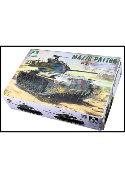 1/35 M47/g Us Orta Tankı 2 İn 1 Maketi, Takom 2070