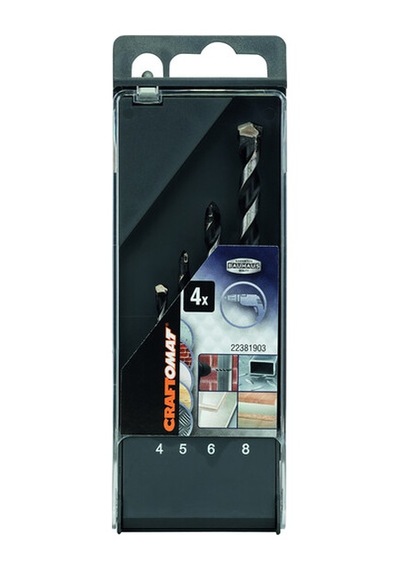 Craftomat Universal Matkap Ucu Set 4-8 Mm