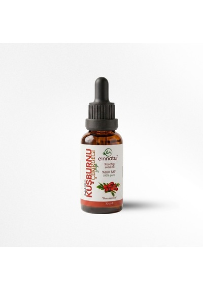 Kuşburnu Çekirdeği Yağı, 30 Ml, %100 Saf, Rosa Canina Seed Oil, Soğuk Sıkım, Cold Pressed