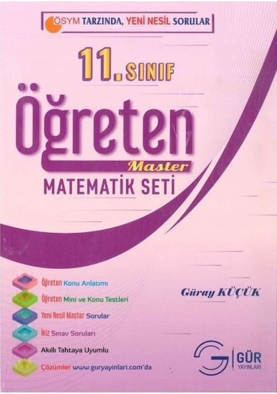 Güray Küçük 1 Öğreten Master Matematik Seti