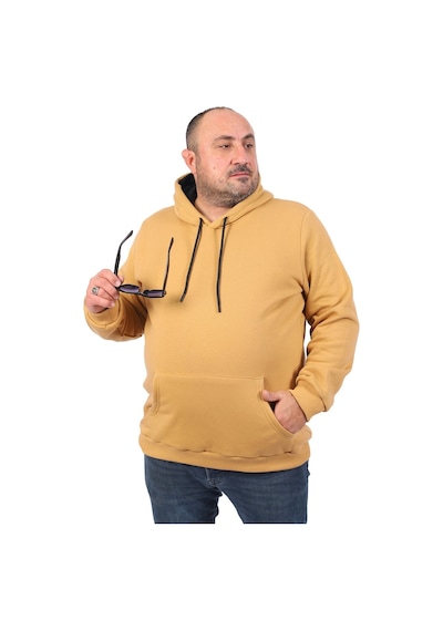 Moc Grande Mocgrande Büyük Beden Erkek Basic Sweat Kapüşonlu 11700