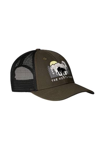 The North Face Embroidered Mudder Trucker Şapka Nf0a7wh3yho1 Haki Haki