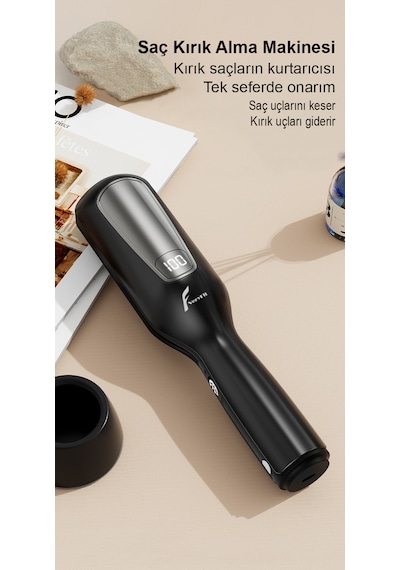 Veryfit Saç Kırığı Kırık Alma Makinesi 2 In 1 Negatif Iyon Teknolojili Lc