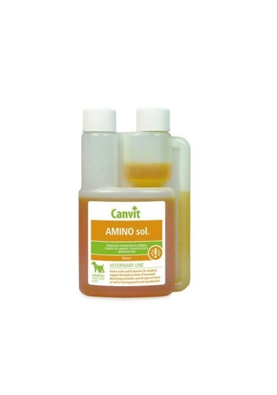 Canvit Amino Sol. 250 Ml Kedi Ve Köpekler İçin Vitamin Ve Aminoas