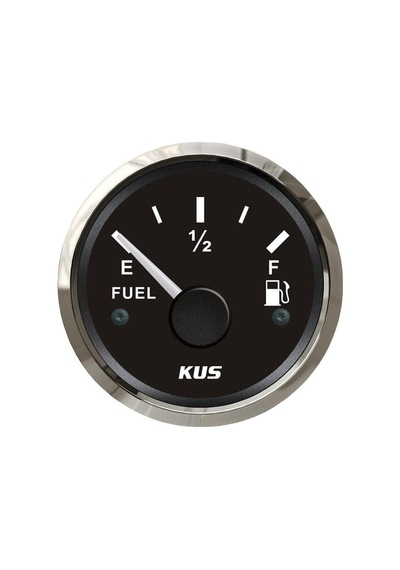 Kus Yakıt Seviye Göstergesi 12-24v, 240-33ohm, Siyah