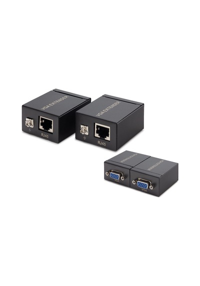 Uzun Mesafe Vga Rj45 Görüntü Aktarım Seti 60 Metre