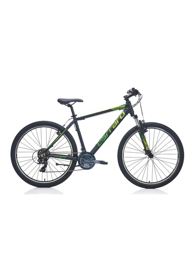Carraro Force 700 48 Cm 21-v Vb Mat Siyah-yeşil Dağ Bisikleti Siyah - Yeşil - Gümüş