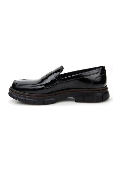 Pisagor Ps-3117 Hakiki Deri Erkek Loafer Ayakkabı Siyah