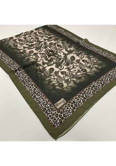 Polo Craft Soft Pamuklu Şal Etro Desen Fzy0607-44991 Çok Renkli