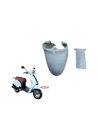 Kuba Blueberry 50 -akalite- Ön Çamurluk Ve Arka Eki Açık Mavi Grenaj