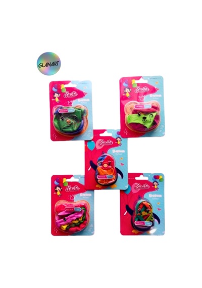 Çocuklara Sevimli Hediyelik Balon Seti 5 Paket Çok Renkli