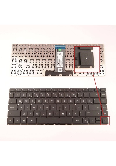 Hp 928708-141, 924117-141, 924116-141 Notebook Klavye