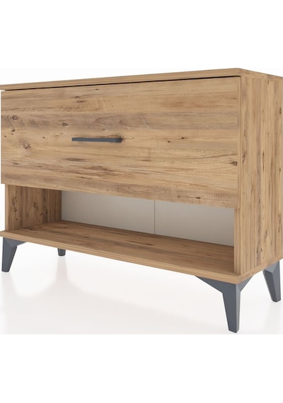Arges Şifonyer Tek Çekmeceli 88x30x64 Çam-çam Çam